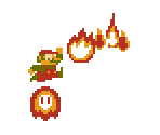 Fire Snake & Podoboo (SMB1-Style)