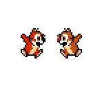 Chip 'n Dale (Regular Designs, NES-Style)