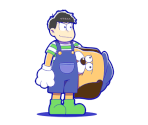 Karamatsu (Akatsuka TV: Hexagon and Friends {Suit Actors})