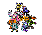 Mega Man 11 Robot Masters (NES-Style)