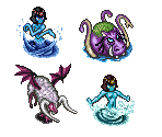 Underground Lake Enemies