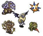 Castle of Darkness / Silver Shrine Depths Enemies