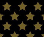 Stars: Gold & Black