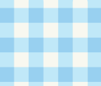 Gingham: Aqua Blue