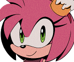 Amy_rose_fanlol on X: Amy's sprites from the murder of Sonic the hedgehog.  She is so cute lol  / X