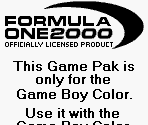 Game Boy Error Message