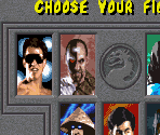 Dreamcast - Mortal Kombat Gold - VS Portraits - The Spriters Resource