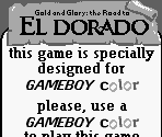 Game Boy Error Message