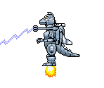 Mechagodzilla (Heisei Era, Super Mario World-Style)