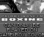 Game Boy Error Message