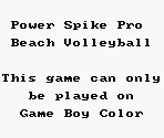 Game Boy Error Message