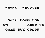 Game Boy Error Message