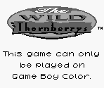 Game Boy Error Message