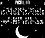 Game Boy Error Message