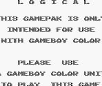 Game Boy Error Message