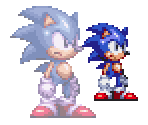 Custom / Edited - Sonic the Hedgehog Customs - Sonic (StH2 Part 1+2-Style,  Expanded) - The Spriters Resource