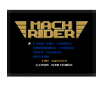 Mach Rider