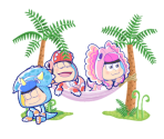 Dino Neets (Osomatsu, Karamatsu, & Todomatsu)