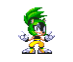 Surge the Tenrec (Sonic 3-Style)