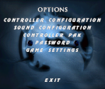 Options Menus