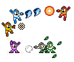 Mega Man 2 Weapons (GBC-Style)