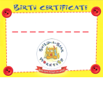 Birth Certificate