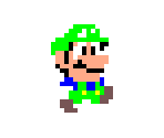 Luigi (Bubble Bobble-Style)