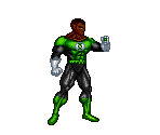 Green Lantern (Justice League: Task Force-Style Sega Genesis)