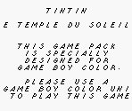 Game Boy Error Message