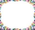 Easter Eggs Border