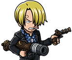 #0522 - Sanji - Straw Hat Pirates' Attack