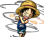 #0547 - Monkey D. Luffy - Mt. Corvo's Brothers 3