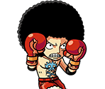 #0570 - Monkey D. Luffy - Davy Back Fight: Afro
