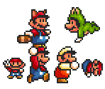 Mario (SMB3 SNES/SMA4, SMM2-Style)