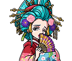 #2776 - Komurasaki the Oiran