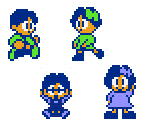 Bubby, Bobby, Betty, & Patty (SMB2 NES-Style)