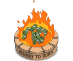 "Money to Burn" Firepit