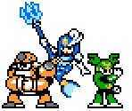 Mega Man 9 Robot Masters (NES-Style)