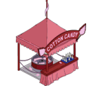 Krustyland Cotton Candy Stand