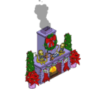 Rigellian Christmas Fireplace