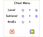 Cheat Menu