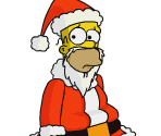 Santa Homer