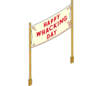 Whacking Day Banner