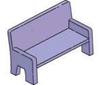 Krustyland Bench