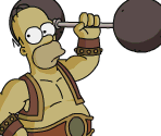 Strongman Homer