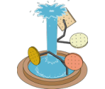 Southern Cracker Fountain