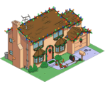 Christmas Simpson House