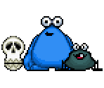 Berk, Boni & Drutt (Kirby GBA-Style)