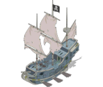 Ghost Pirate Airship