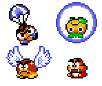 Goombas, Goombrats Galoombas & Goombuds (SNES SMW-Styled)